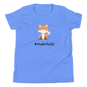 Kinder-T-Shirt “Foxdevilwild”